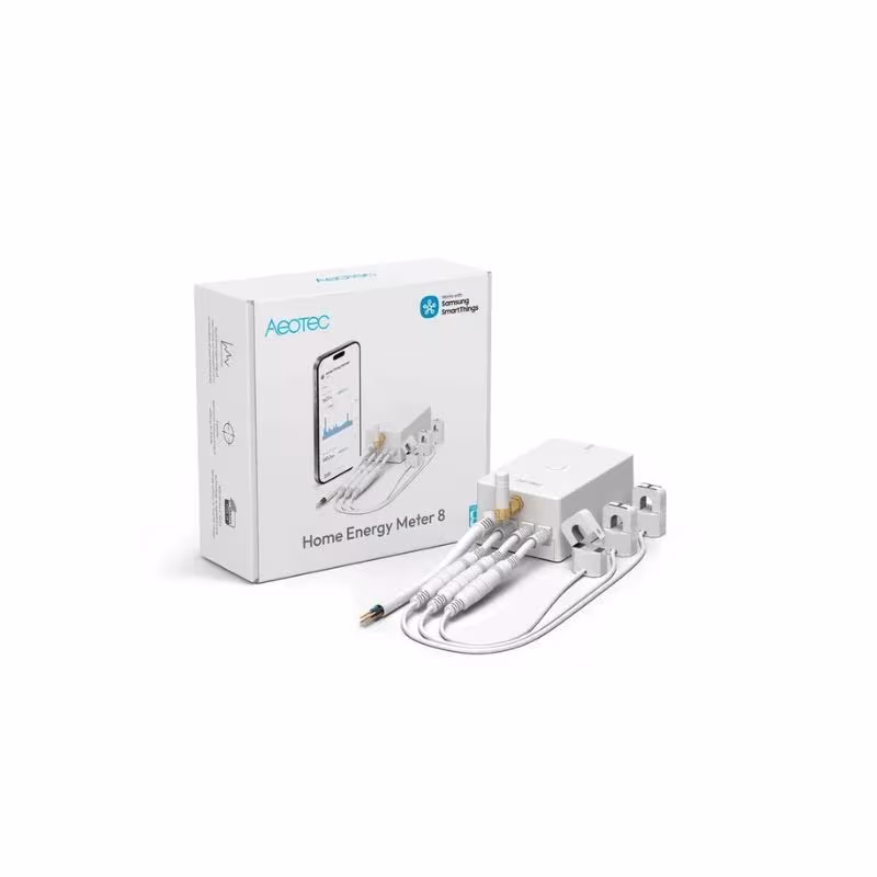 Aeon Labs - Compteur de consommation électrique Z-Wave+, 3 pince, 60A