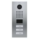 Doorbird - Videocitofono IP D2103V - Acciaio inossidabile spazzolato - 3 Pulsanti di chiamata