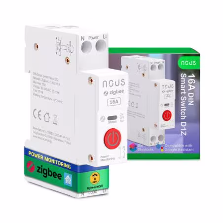 NOUS - Module Zigbee Rail DIN 16A 