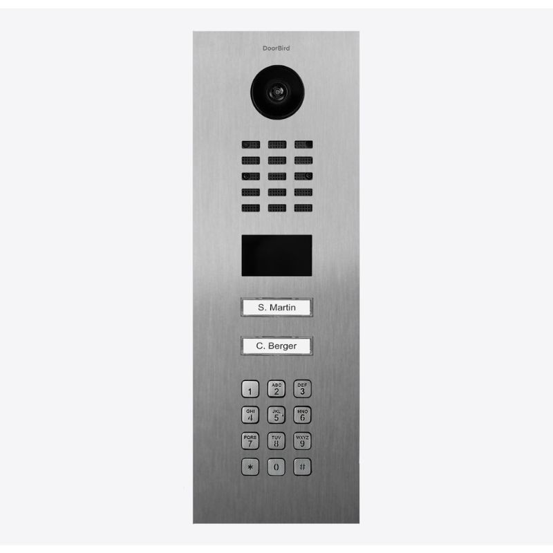 Doorbird - Videocitofono connesso D2102KV - 2 campanelli