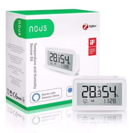 NOUS - Capteur de température et d'humidité LCD