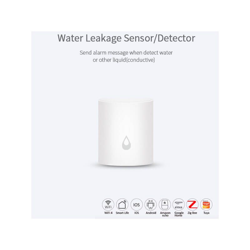 NOUS- Détecteur d'inondation Zigbee 3.0