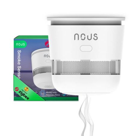NOUS - Rilevatore di fumo Zigbee 3.0 Tuya