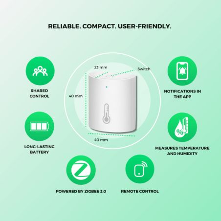 copy of  NOUS - Rilevatore di fumo Zigbee 3.0 Tuya