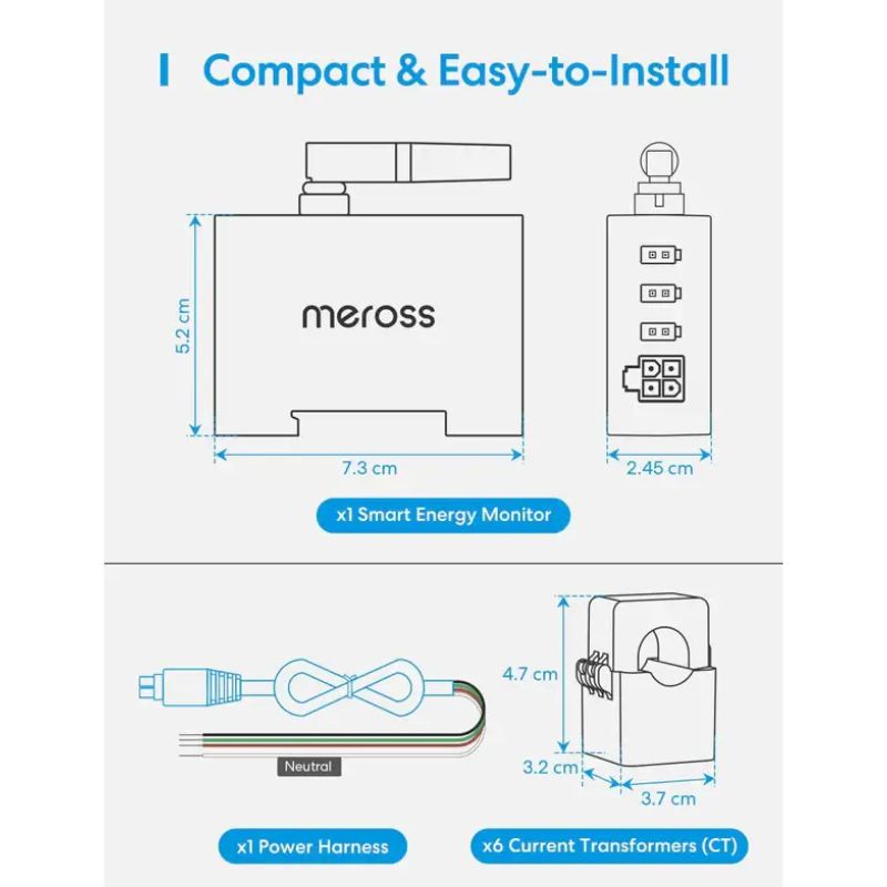 copy ofMeross - Smart Wi-Fi Roller Shutter Timer Neutral Wire Required