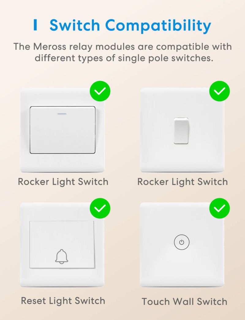 copy ofMeross - Smart Wi-Fi Roller Shutter Timer Neutral Wire Required