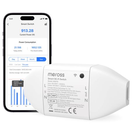 copy ofMeross - Smart Wi-Fi Roller Shutter Timer Neutral Wire Required