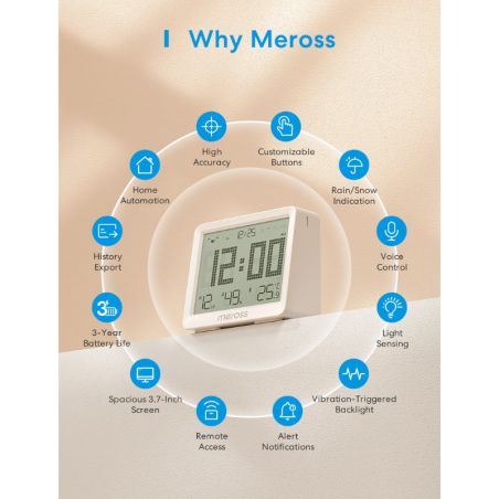 Meross - Smart Temperature and Humidity Sensor