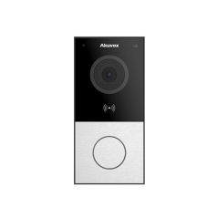 Akuvox - E12W IP Compact Video Doorbell - 1 campanello con lettore di badge RFID e Wifi - montaggio superficiale