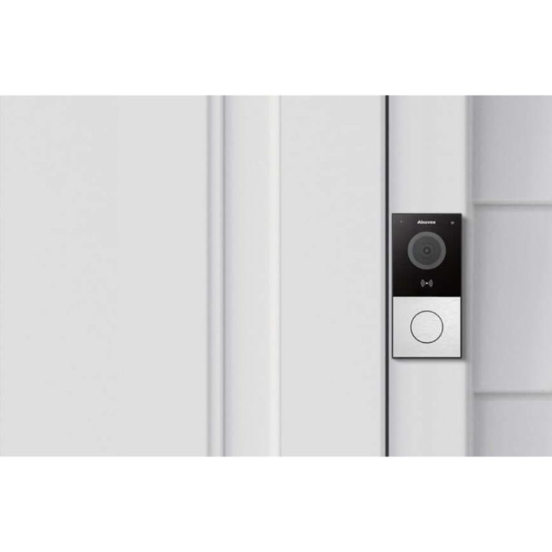 Akuvox - E12W IP Compact Video Doorbell - 1 doorbell with RFID badge reader and Wifi - surface mounting