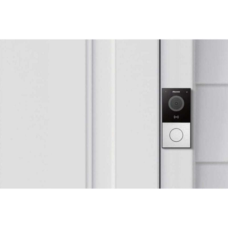Akuvox - E12W IP Compact Video Doorbell - 1 campanello con lettore di badge RFID e Wifi - montaggio superficiale