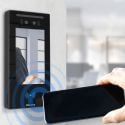 Akuvox - Portier vidéo et contrôle d'accès E16C à reconnaissance faciale, avec écran tactile, Bluetooth, RFID et QR Code