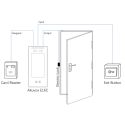 Akuvox - E16C Video-Türsprechanlage und Zutrittskontrolle mit Gesichtserkennung, Touchscreen, Bluetooth, RFID, QR-Code