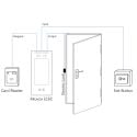 Akuvox - Video doorphone and access control E16C with facial recognition, touch screen, Bluetooth, RFID, QR Code