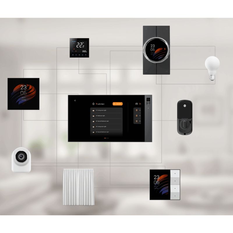 Akuvox - Akubela Hypanel Pro 8" control panel with KNX (PG71-KNX-EU)