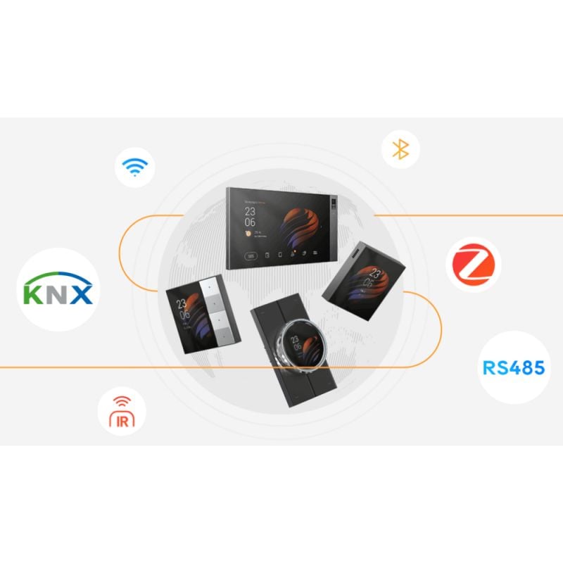 Akuvox - Panneau de contrôle 8" Akubela Hypanel Pro avec KNX (PG71-KNX-EU)