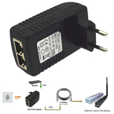 SMLIGHT - Iniettore POE 48v 24w