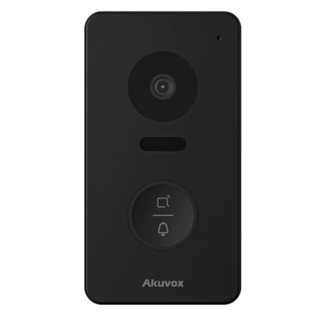 Akuvox - Videocitofono compatto E13S IP - 1 campanello con lettore di badge RFID/NFC - montaggio a parete