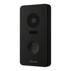 Akuvox - Videocitofono compatto E13S IP - 1 campanello con lettore di badge RFID/NFC - montaggio a parete
