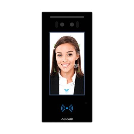 Akuvox - Access control unit with facial recognition, BLE, RFID, NFC, QR Code (Akuvox A05S)