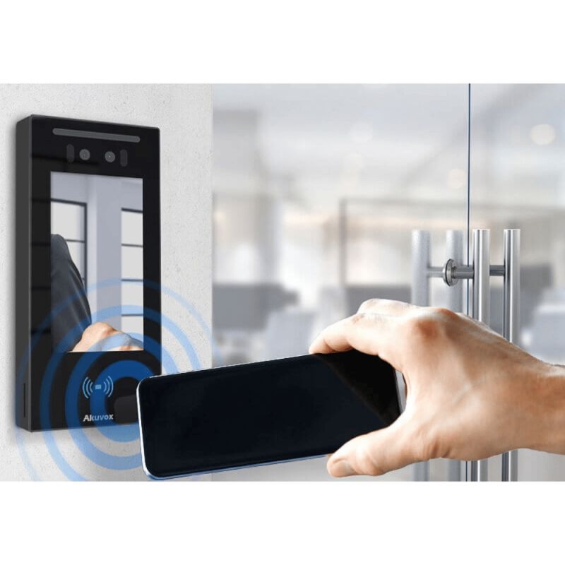 Akuvox - Access control unit with facial recognition, BLE, RFID, NFC, QR Code (Akuvox A05S)