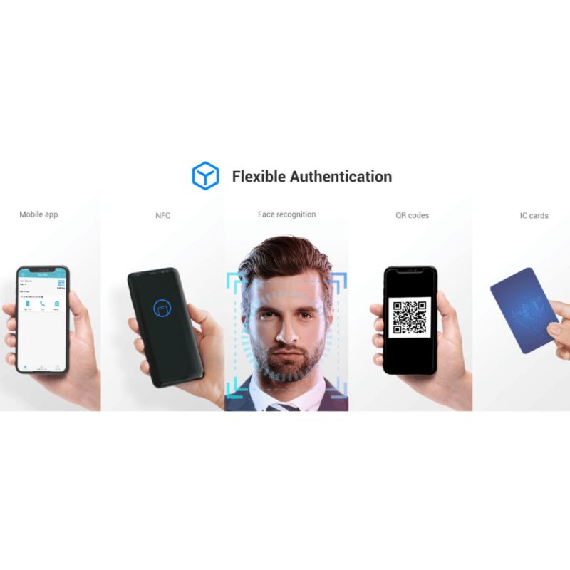 Akuvox - Access control unit with facial recognition, BLE, RFID, NFC, QR Code (Akuvox A05S)