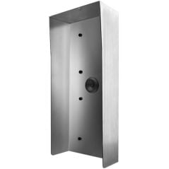 Doorbird - Boîtier de protection pour DoorBird D2102V/D2103V/D2101FV Fingerprint 50/D2101FV EKEY, acier inoxydable V4A, brossé
