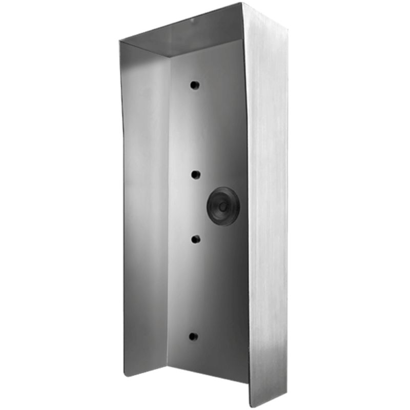 Doorbird - Boîtier de protection pour DoorBird D2102V/D2103V/D2101FV Fingerprint 50/D2101FV EKEY, acier inoxydable V4A, brossé