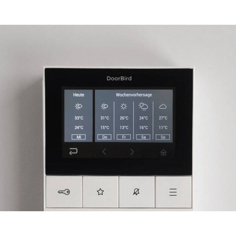 Reconditionné - Doorbird - Station vidéo intérieure IP A1101, LAN/WLAN/POE