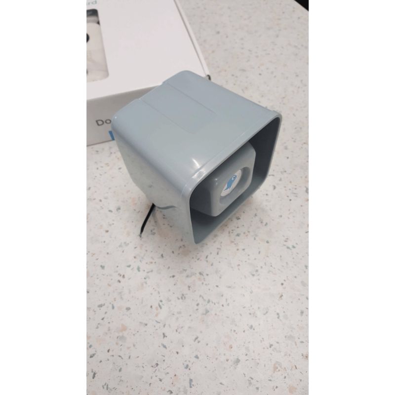 Doorbird - Sirène/enceinte A001 pour BirdGuard 110dB avec amplificateur intégré