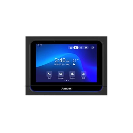 Akuvox - Console interna SIP con schermo tattile da 7", Wifie Bluetooth,Android 9.0 (Akuvox X933W)