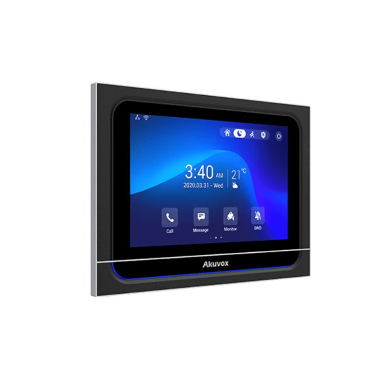 Geprüfte Retoure -Akuvox - SIP-Innenkonsole mit 7"-Touchscreen, WLAN, Bluetooth, Android 9.0 (Akuvox X933W)