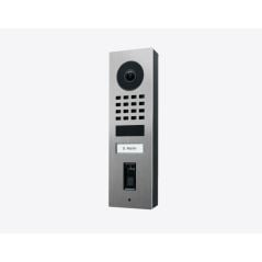 Doorbird - Videocitofono D1101FV Fingerprint 50 con 1 pulsante di chiamata e lettore di impronte digitali EKEY integrato, montag