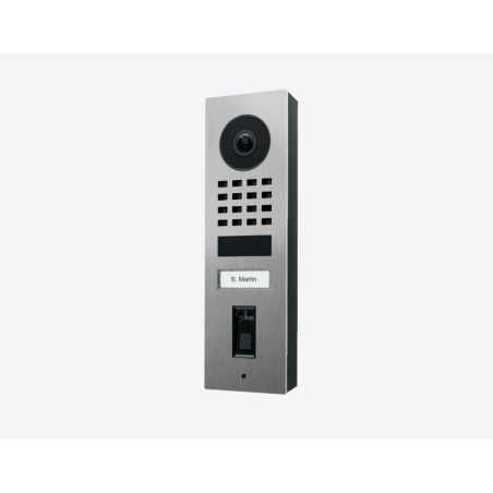 Doorbird - Video-Türstation D1101FV Fingerprint 50 mit 1 Ruftaste und integriertem EKEY-Fingerprintleser, Aufputzmontage