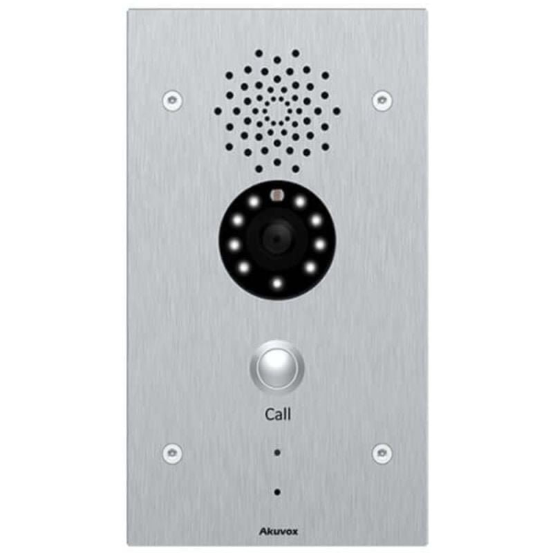 Akuvox - interphone IP résistant au vandalisme avec audio et vidéo (Akuvox E21V)