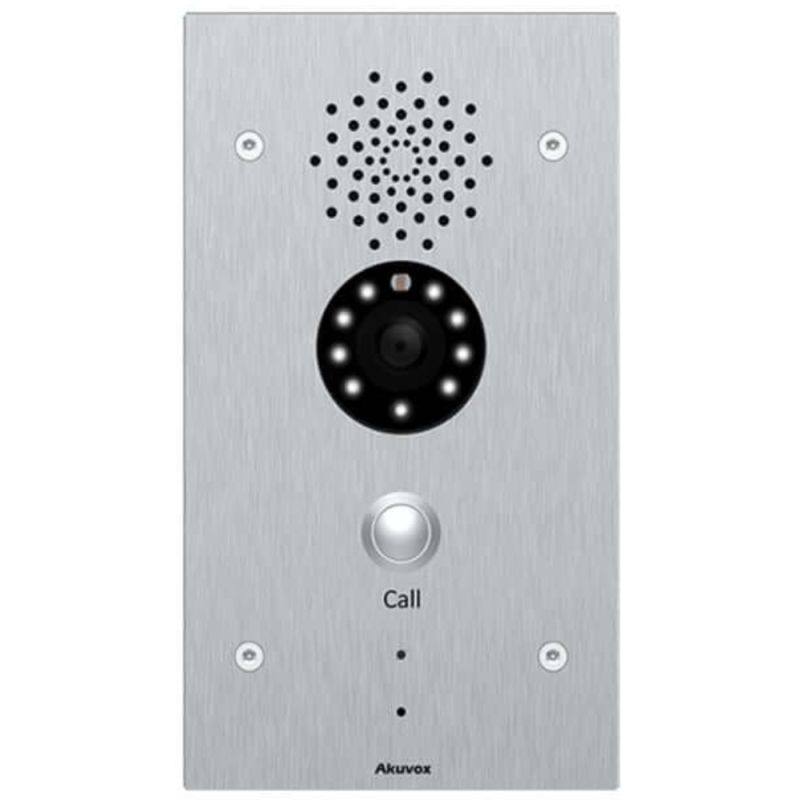 Akuvox - vandalism-resistant IP intercom with audio and video (Akuvox E21V)