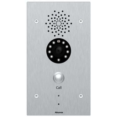 Akuvox - interphone IP résistant au vandalisme avec audio et vidéo (Akuvox E21V)
