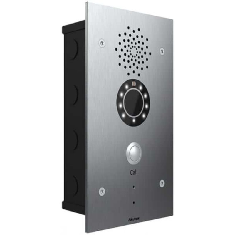 Akuvox - vandalism-resistant IP intercom with audio and video (Akuvox E21V)