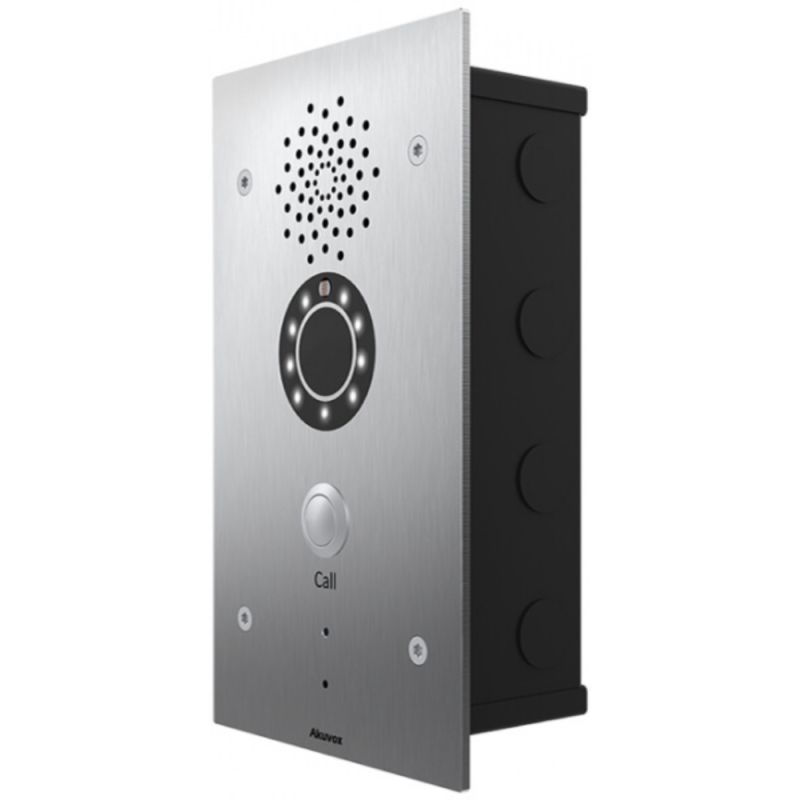 Akuvox - vandalism-resistant IP intercom with audio and video (Akuvox E21V)