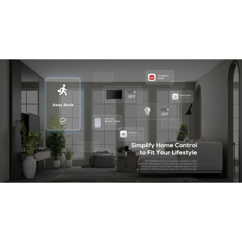 Akuvox - Console intérieure X933H avec ZigBee 3.0, écran tactile 7", Wifi, Bluetooth, Android 9.0