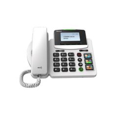 Akuvox HCP-R15P - Telefono con cavo con pulsanti grandi e pulsante di emergenza