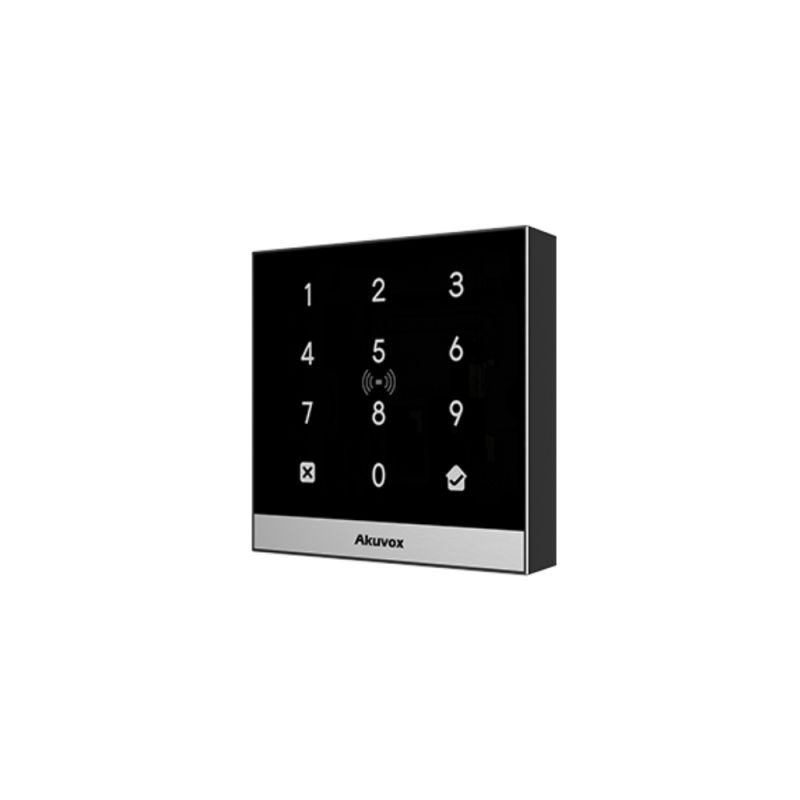 Akuvox - Lecteur de contrôle d'accès IP compatible Code PIN, RFID et NFC (Akuvox A02S)