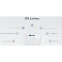 Akuvox - SIP-Audio-Innenkonsole mit Wifi und Bluetooth C312A - Weiss