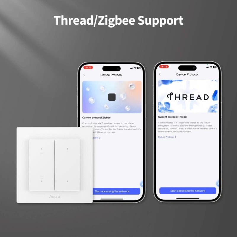 Aqara - Interruttore per Tapparelle H2 EU