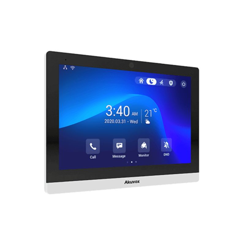 Akuvox - Console interna SIP con touch screen da 10", Wifi, Bluetooth, Android 9.0 (Akuvox C319A)