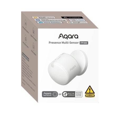 Aqara Presence Multi-Sensor FP300 (PS-S04D) - Détecteur de présence multi capteurs Thread/Zigbee/Matter