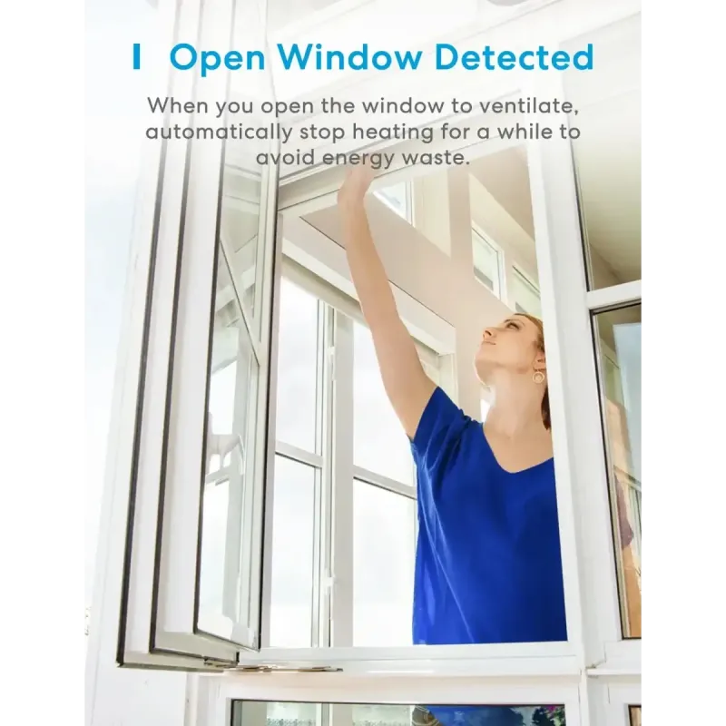 Meross - Intelligentes Wi-Fi-Thermostat für elektrisches Fußbodenheizungssystem