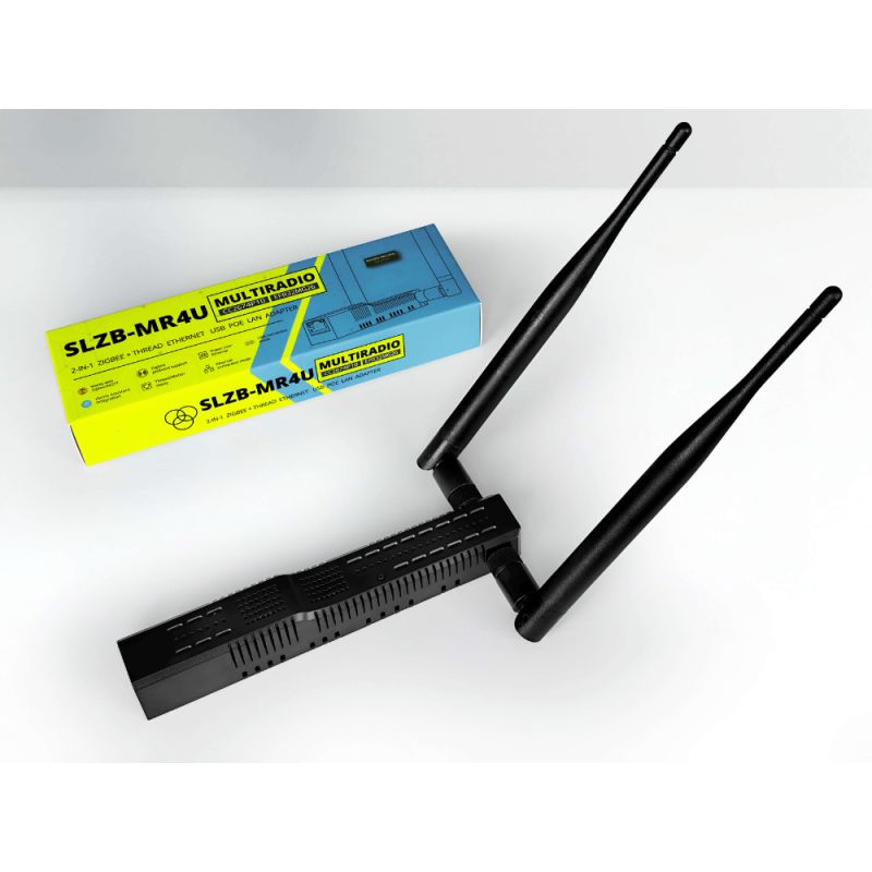 SMLIGHT SLZB-MR4U - Modular Zigbee coordinator + Thread (CC2674P10 + EFR32MG26) + USB over Ethernet