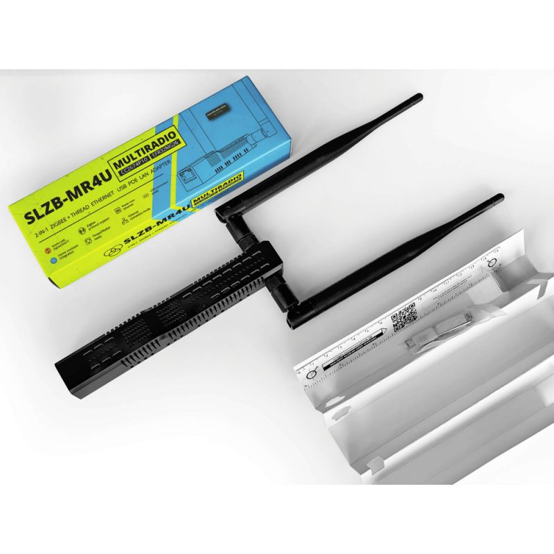 SMLIGHT SLZB-MR4U - Modular Zigbee coordinator + Thread (CC2674P10 + EFR32MG26) + USB over Ethernet