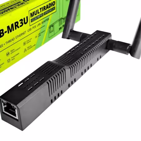 SMLIGHT SLZB-MR3U - Modular Zigbee coordinator + Thread (CC2674P10 + EFR32MG24) + USB over Ethernet